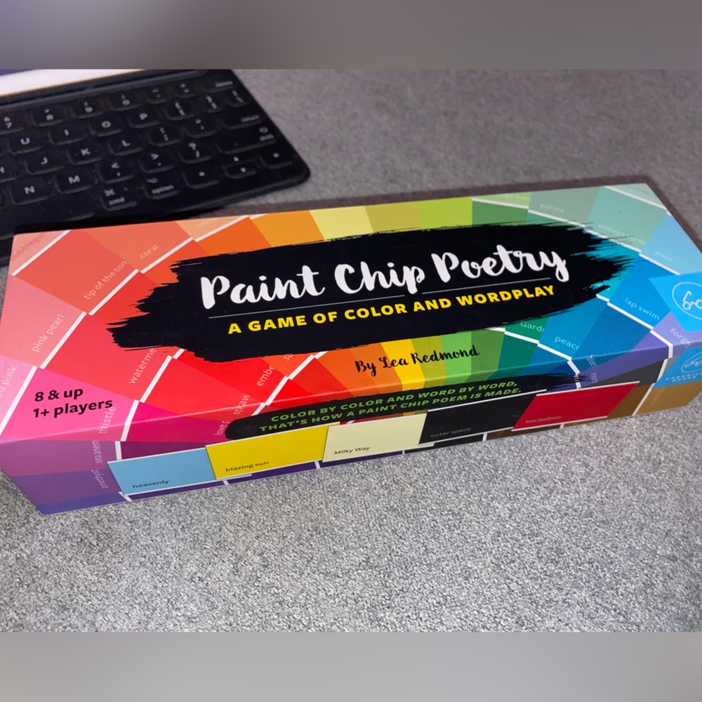 Paint Chip Poetry Game
